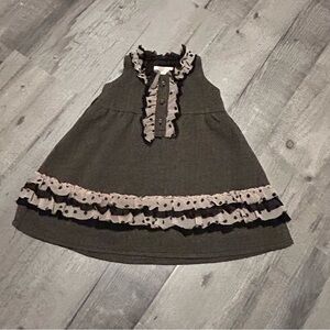 Vintage Trish Scully Baby Dress Charming Dress with Ruffle Details